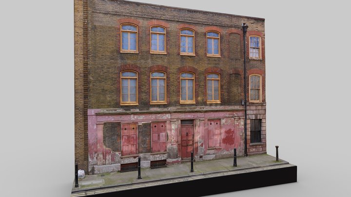 4 Princelet Street – Kostenloses 3D-Modell STL