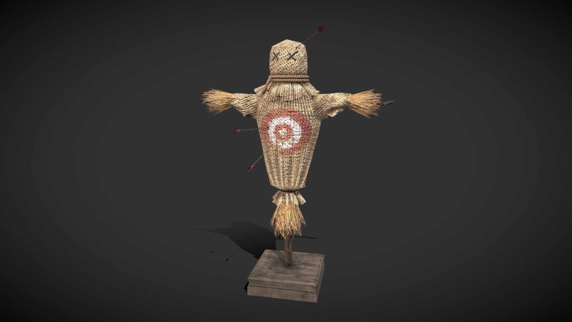 Medieval Training Dummy Hay 3D Model | atelier-yuwa.ciao.jp