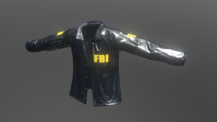FBI Coat 3D Model