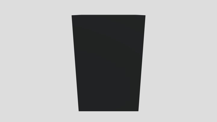 wooden box 3D Model