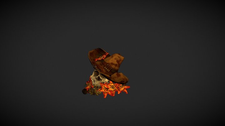 The old Cowboy 3D Model