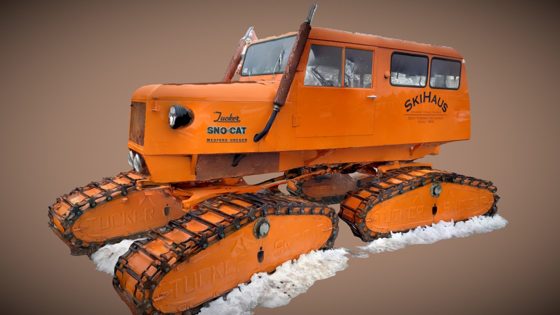 Tucker Sno-Cat 3D Model By Trnio (@trnio) [8284577], 51% OFF