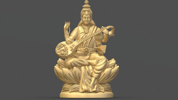 Saraswati 3D Model