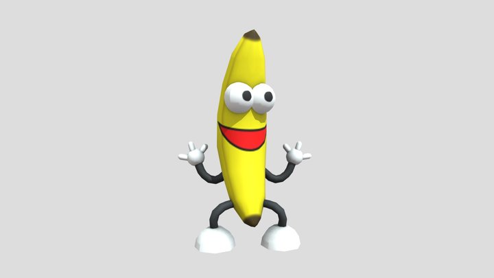 Roblox Dancing Banana – Free 3D Model STL