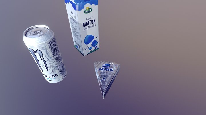 pakkausmallit 3D Model