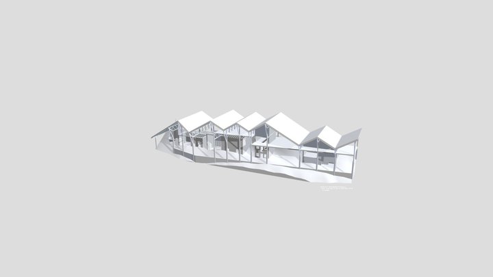 Piott markethall 3D Model