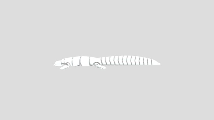 Salamander Articulated #2 3D Model