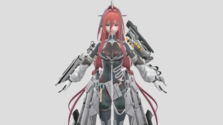 Ember / Arknights Endfield 3D Model