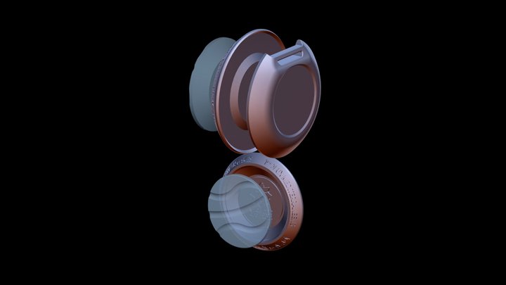 Medailles Oran 2022 3D Model