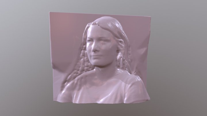 Bassorilievo Anna 3D Model