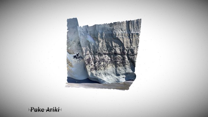 Tongapōrutu Coastal Cliffs - 3D Model 4 3D Model