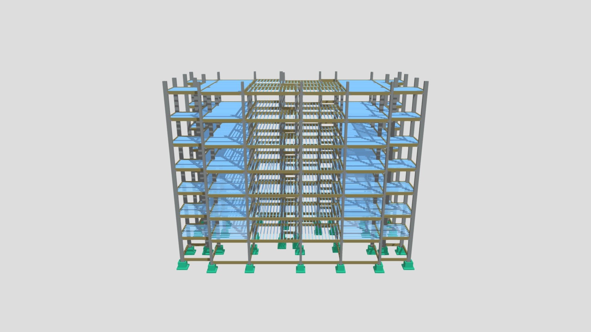 Modelagem Estrutural 3D- Edifcio