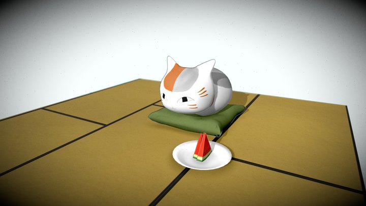 Nyanko-Sensei 3D Model