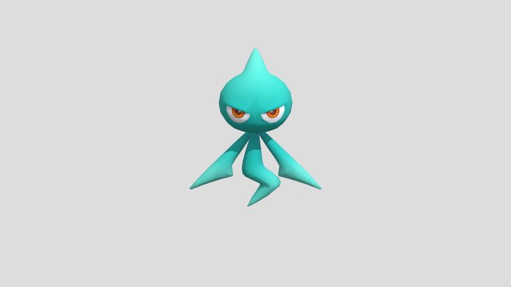 Sonic Colors Cyan Wisp 3D Model
