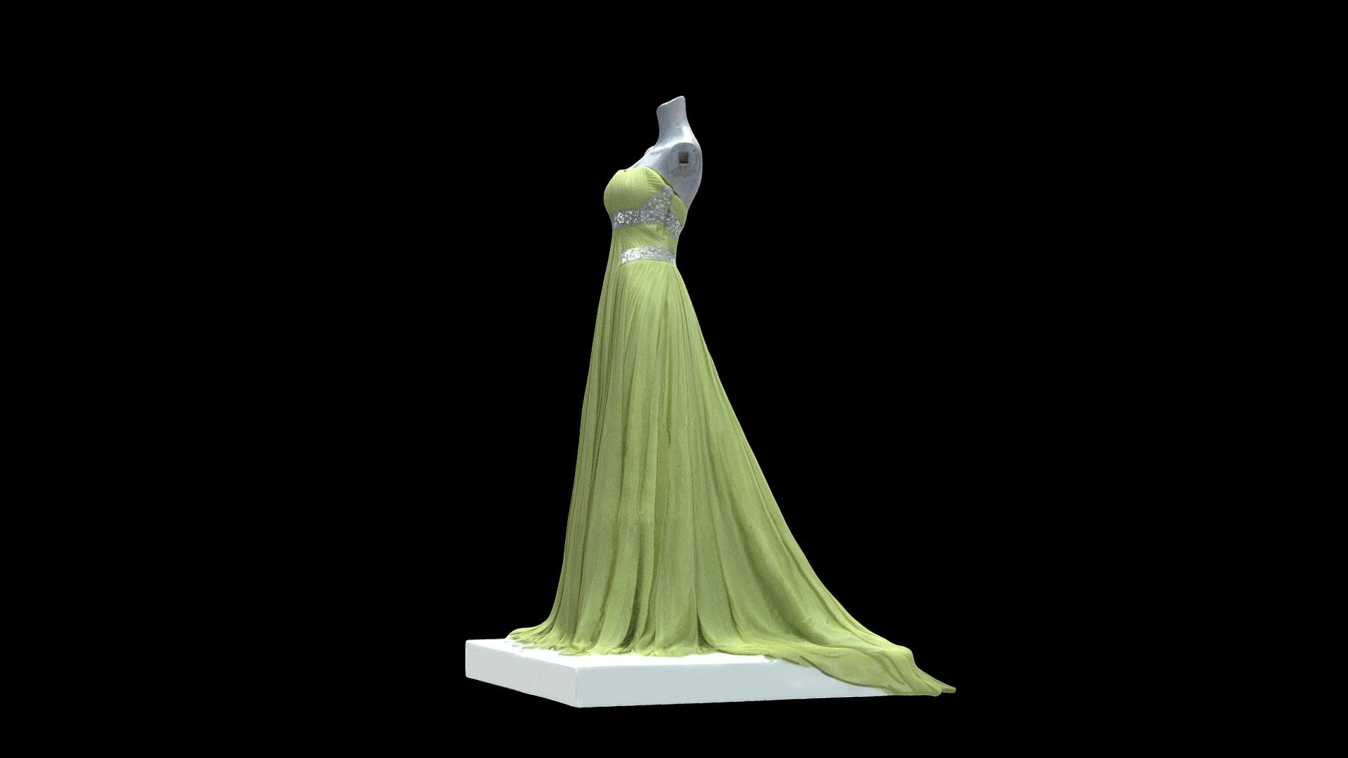 Wedding dress-201608113D1 - 3D model by mwopus [828c083] - Sketchfab