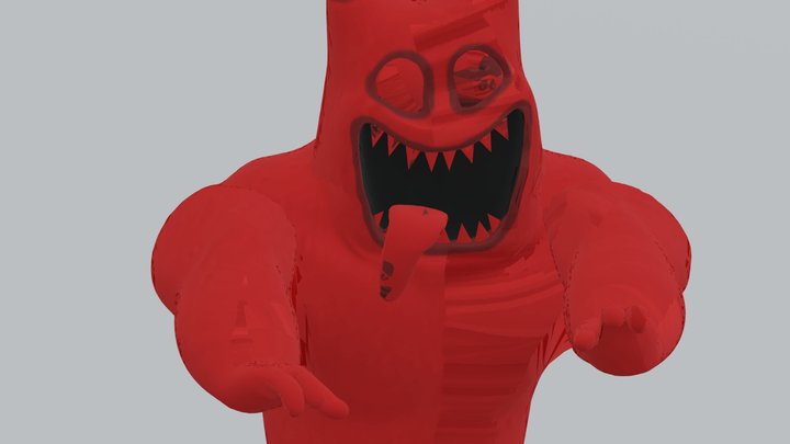 garten_of_banban_3_demon_banban_rigged 3D Model