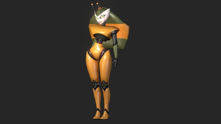 Queen Vexus 3D Model
