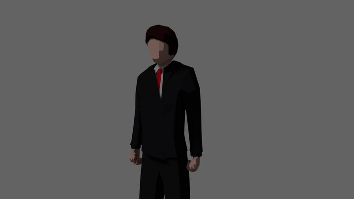 Lawyer Character 3D Model