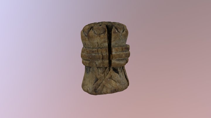 Piece n.1. Medieval Chess Piece from Brno. 3D Model