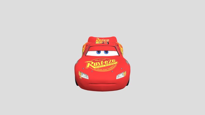 lightning-mcqueen-lightning-league-mobile 3D Model