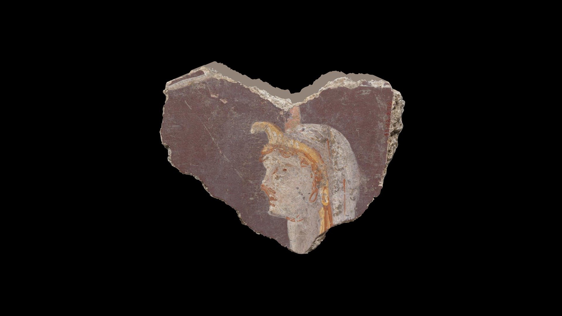 Painted wall fragment 3