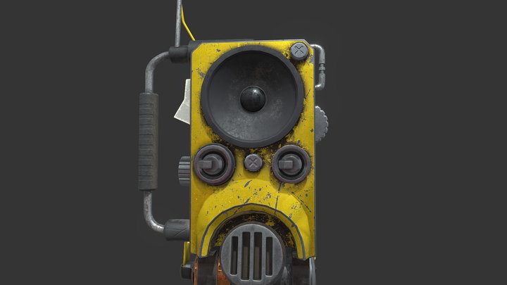 Game Prop - WalkieTalkie 3D Model