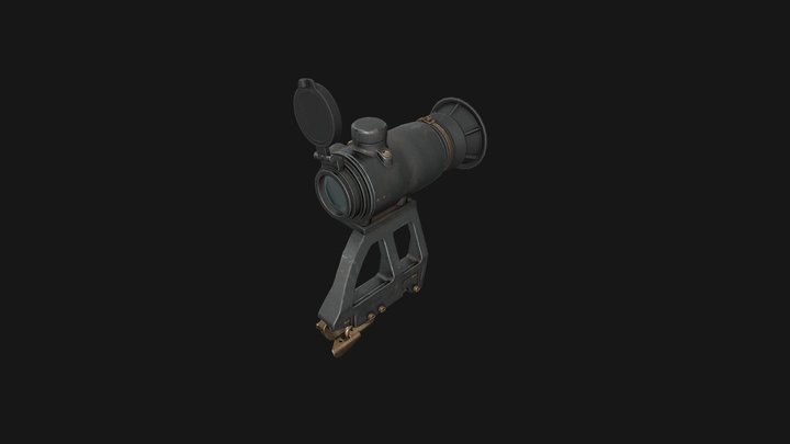 1P78-1 Soviet scope 3D Model