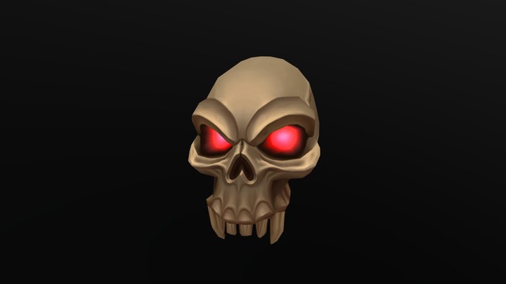 Orc Skull 3D Model