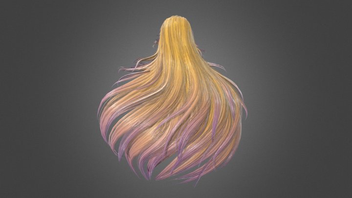 Haircard 3D Model