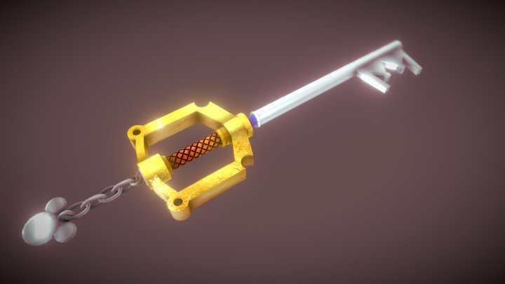 Keyblade 3D model 3D Model