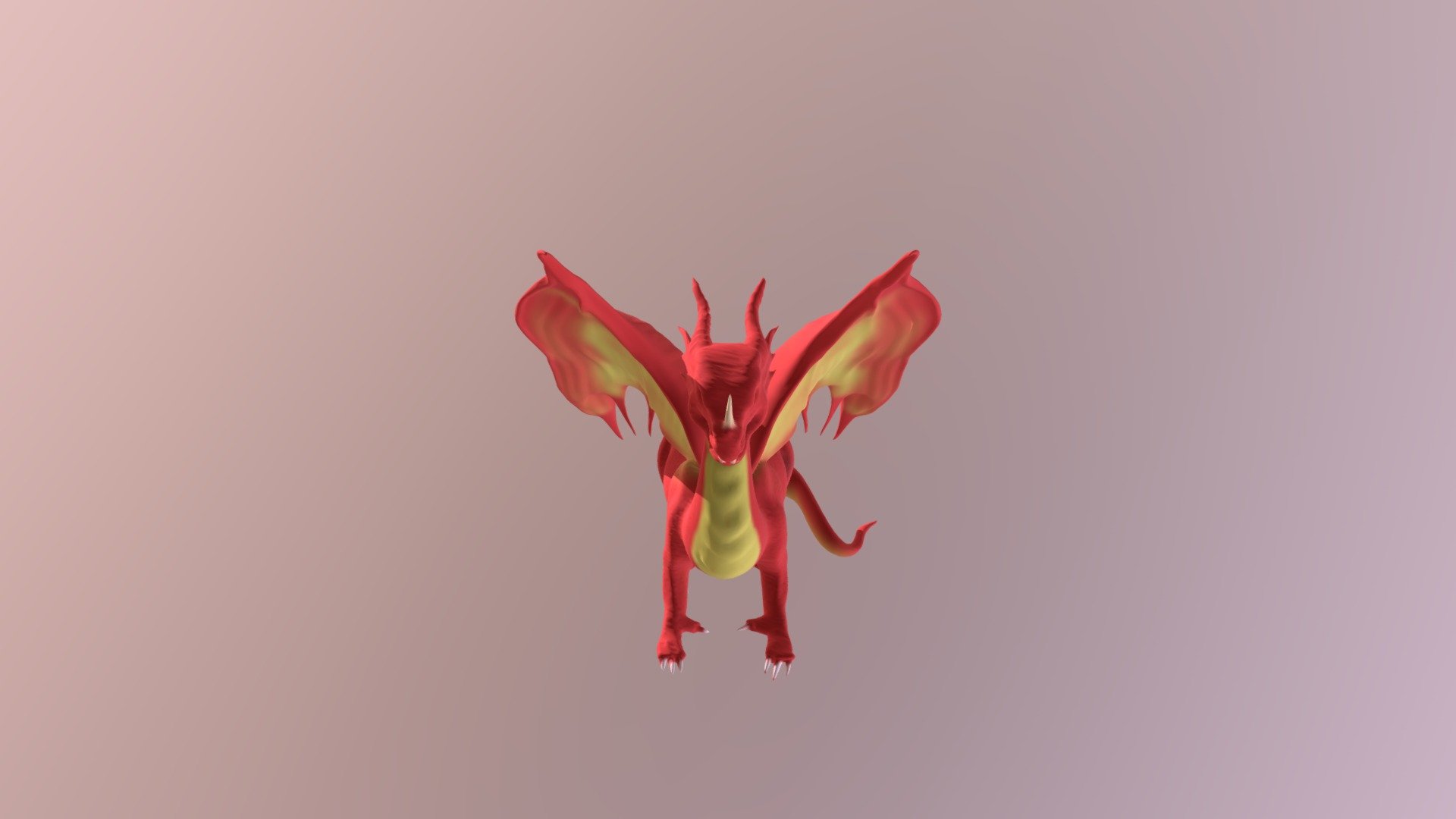 Dragon - 3D model by Thomas Madison (@tmadison1510) [828fcdd] - Sketchfab
