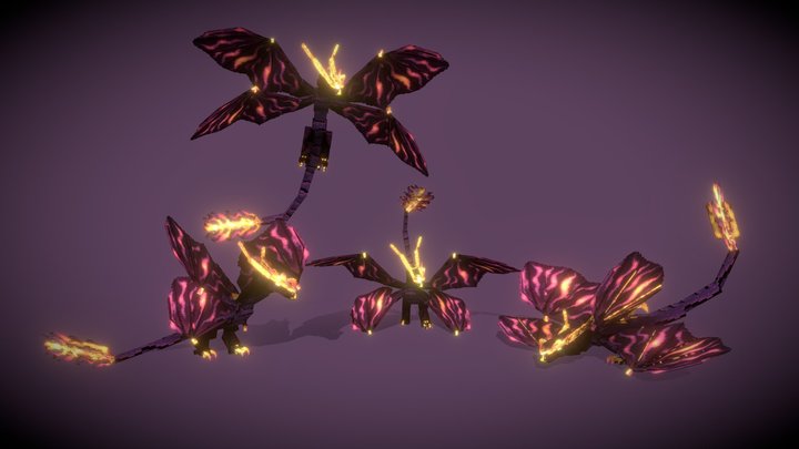 Volcanic Varmithores 3D Model