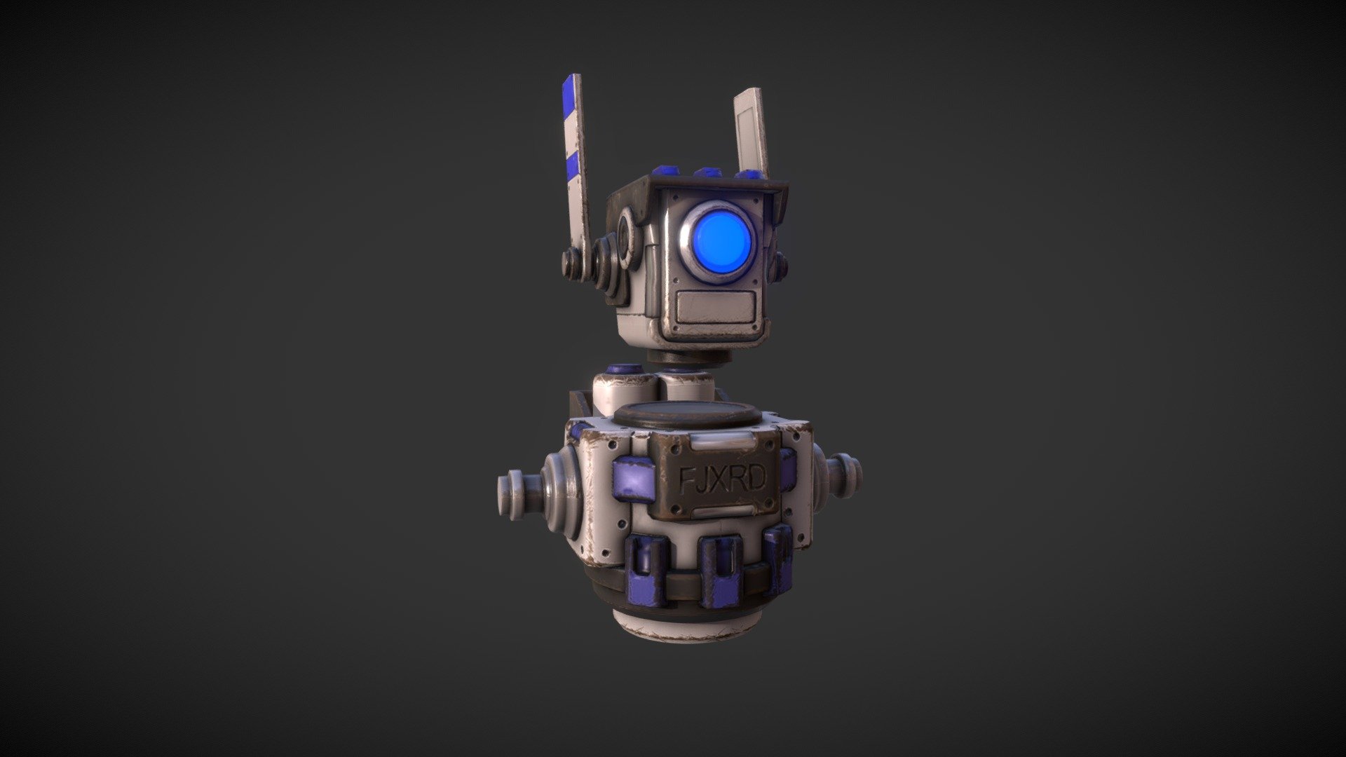 Mining Bot - 3D model by joshopel [828fead] - Sketchfab