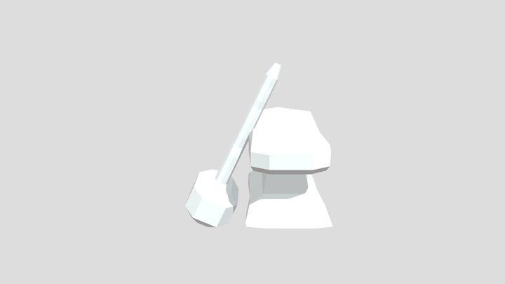 Anvil and Hammer 3D Model