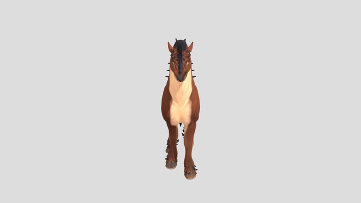 Embermane Stallion 3D Model