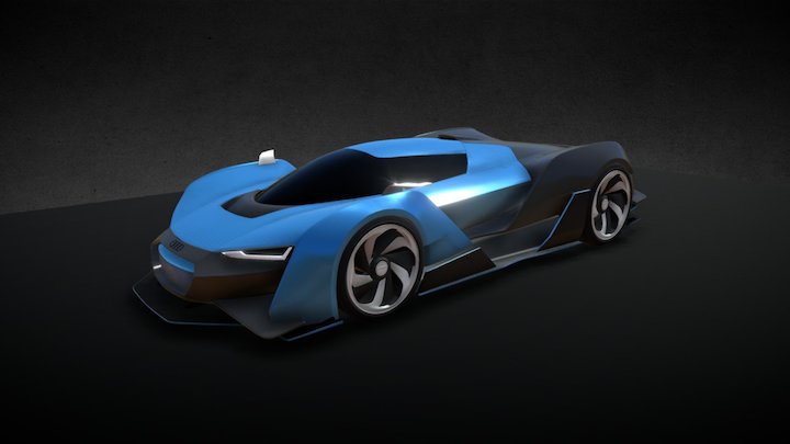 AUDI CONCEPT RS 3D Model