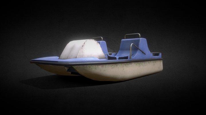 Paddle boat 3D Model
