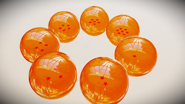 Esferas del dragón / Dragon Balls 3D Model