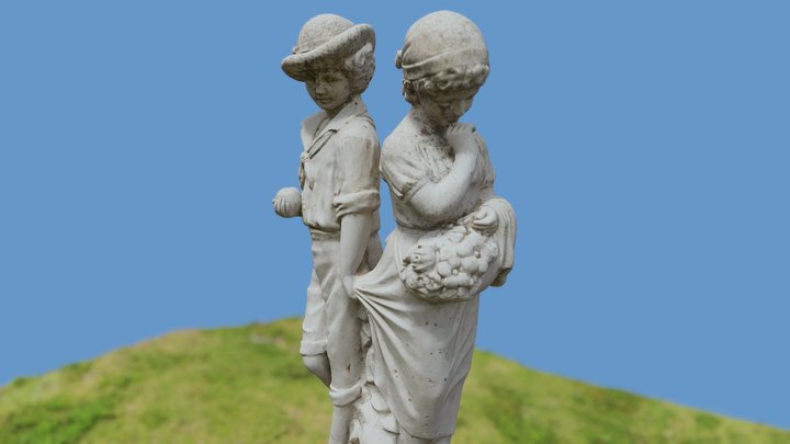 Boy & Girl Statues – Modello 3D gratuito STL