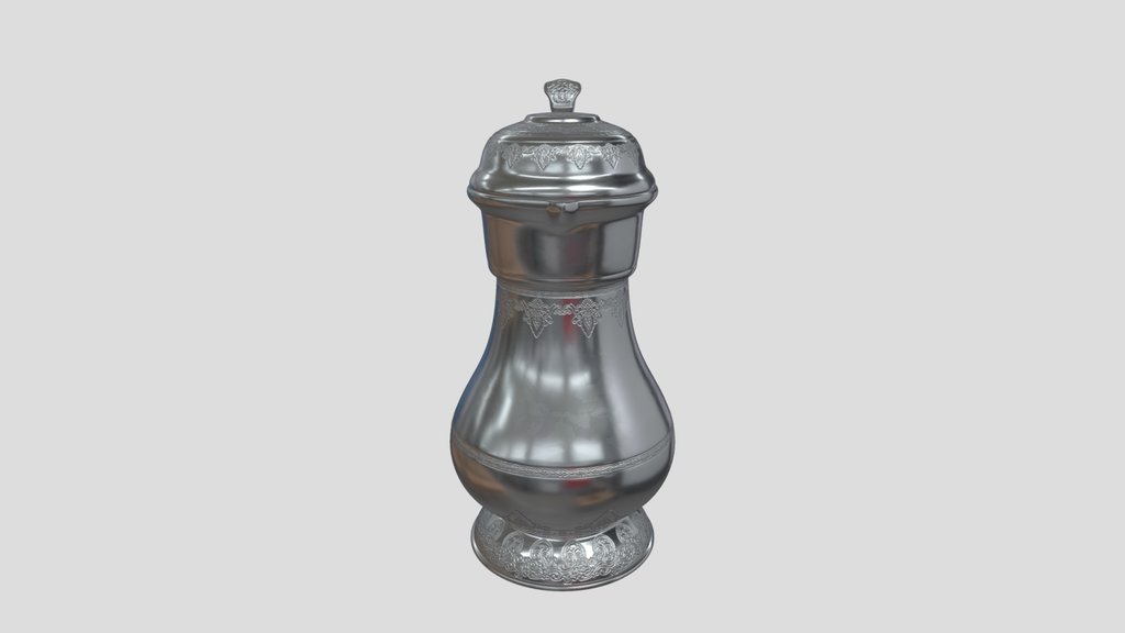 Decorated Flagon