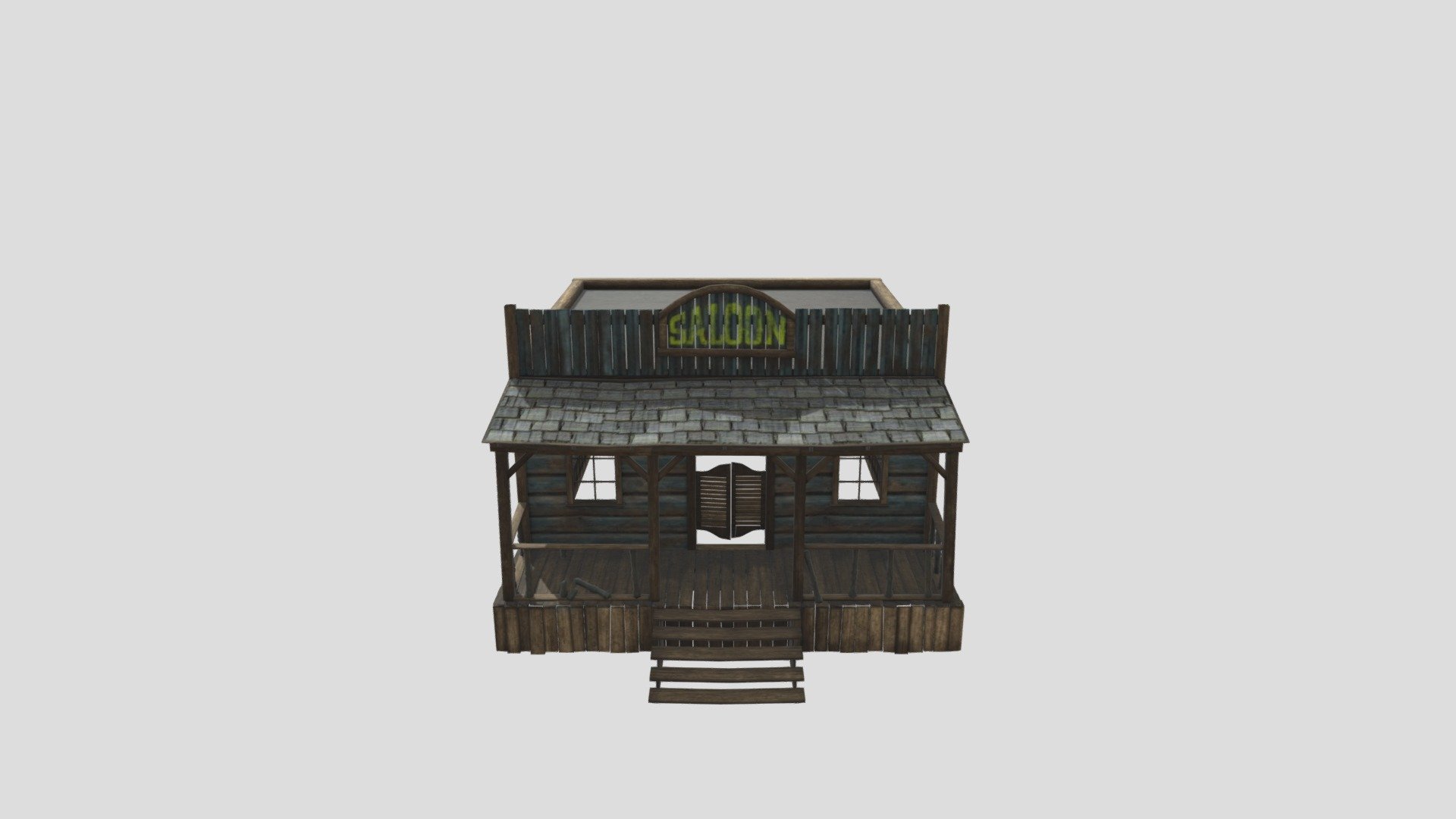 Wild West Saloon - 3D model by bailey.moss [82943db] - Sketchfab