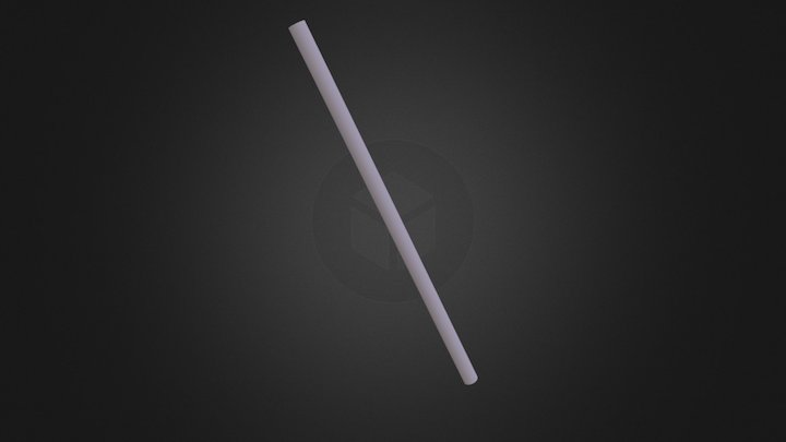 Slanted Line 3D Model