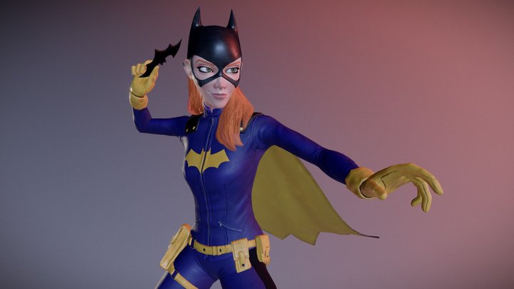 Batgirl Of Burnside 3D Model