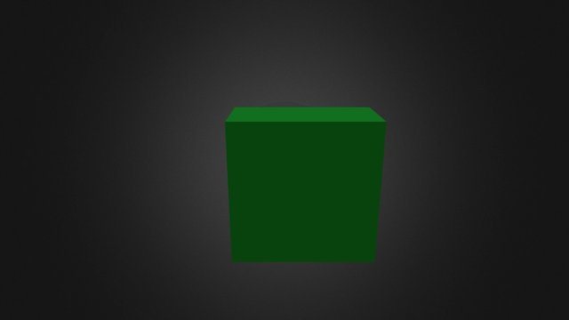 Green Part 012516 RZ 3D Model
