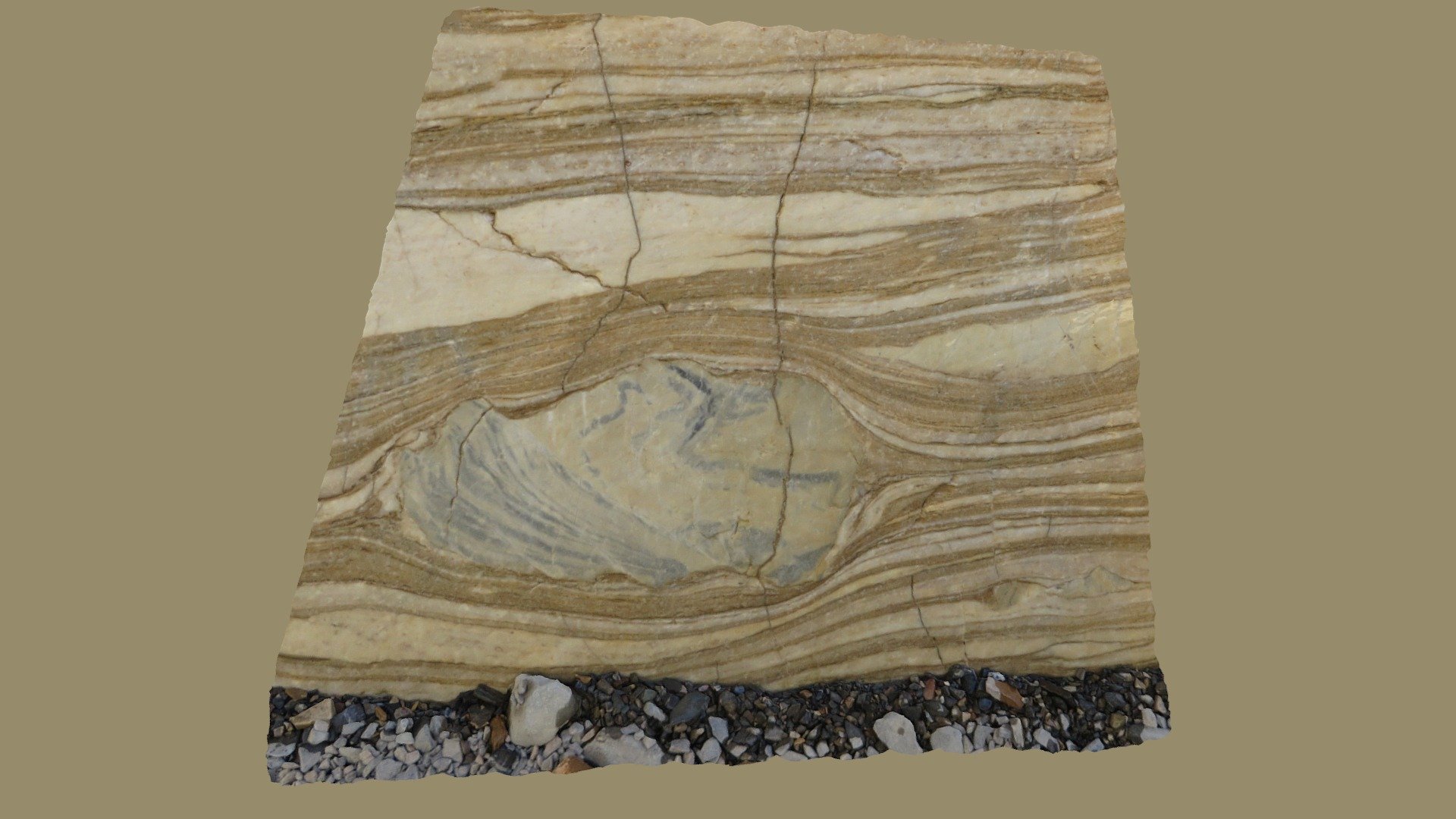 Ductile and brittle deformation 2, USA