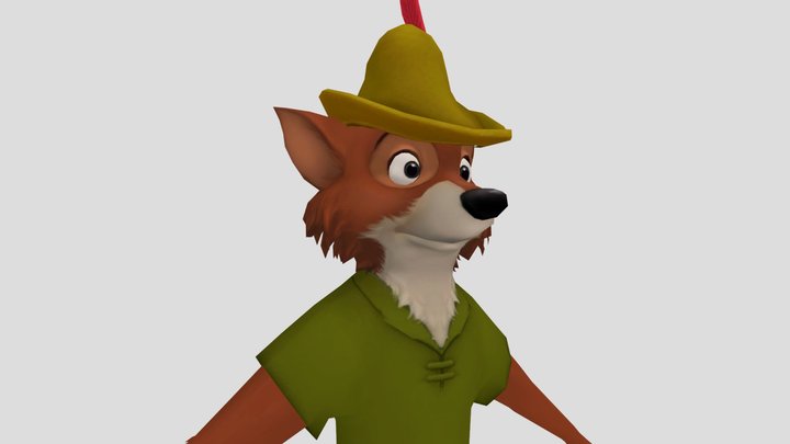 Robin Hood 3D Model