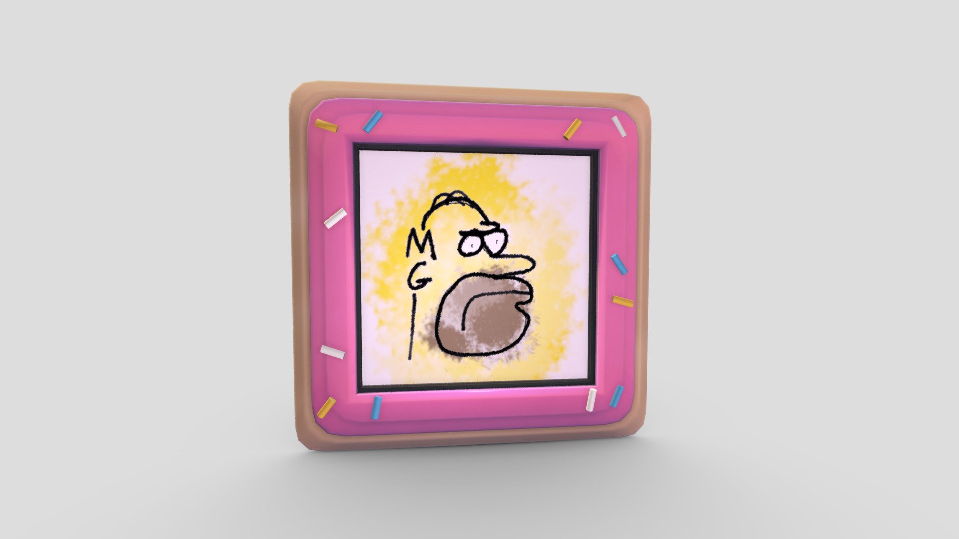 Donut Picture Frame