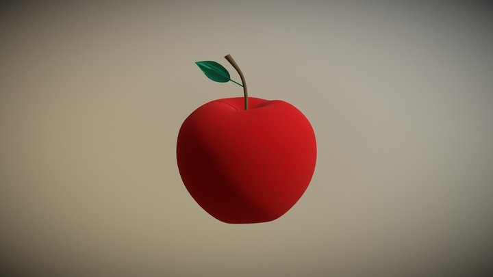 Apple2 3D Model
