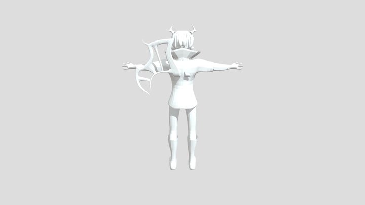 Personaje Modelado Kale 3D Model