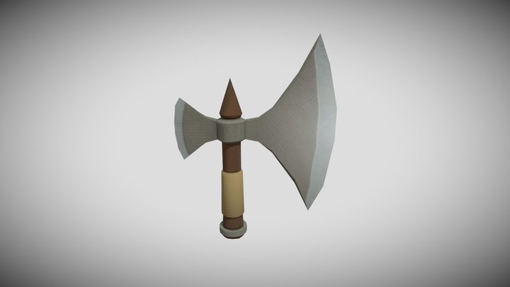 Medium-level Axe 3D Model